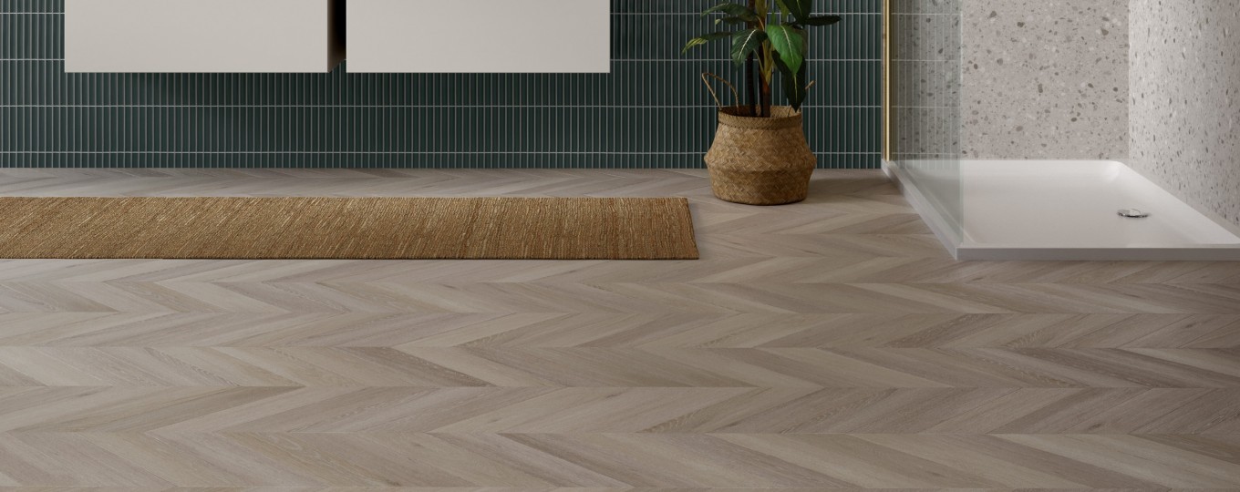 Harmony Grey Oak Chevron