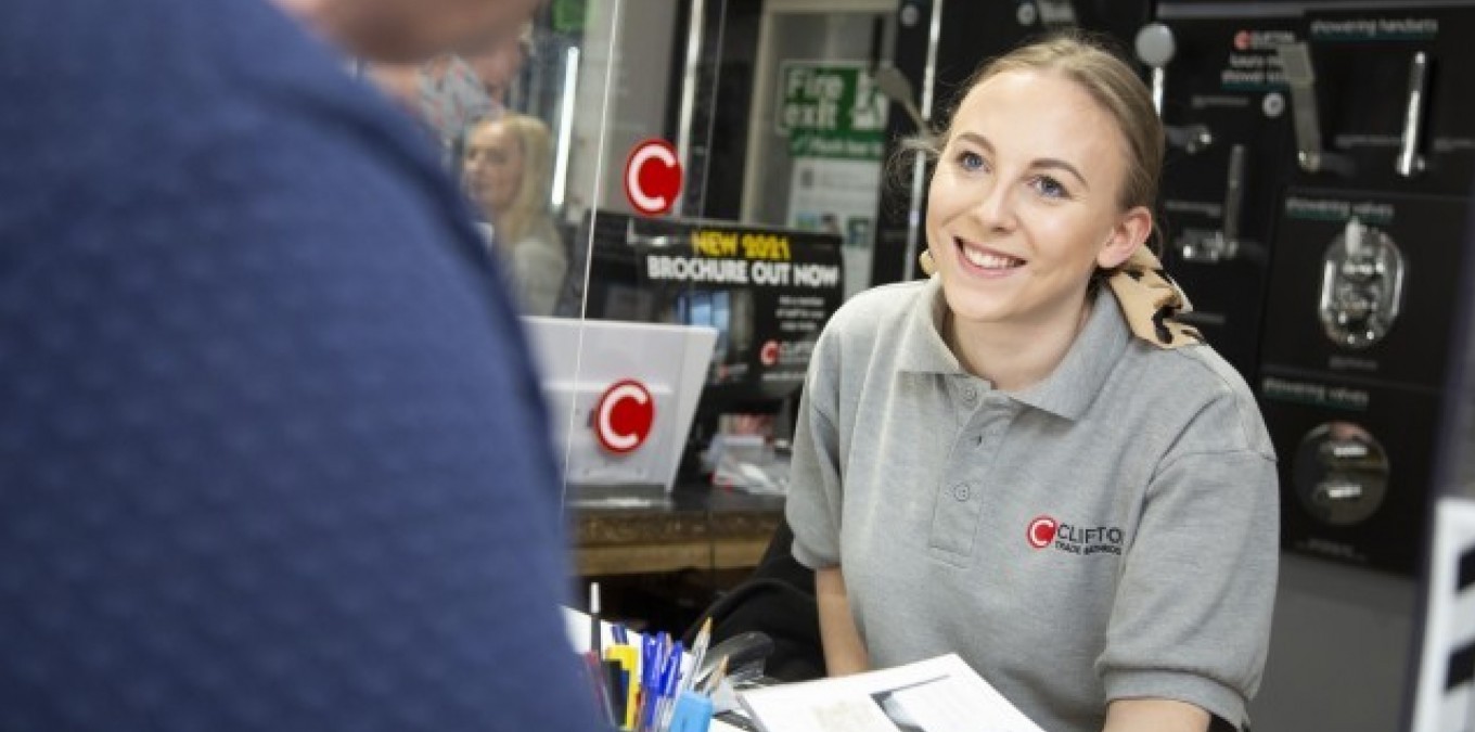 CTB Helping A Customer At The Counter