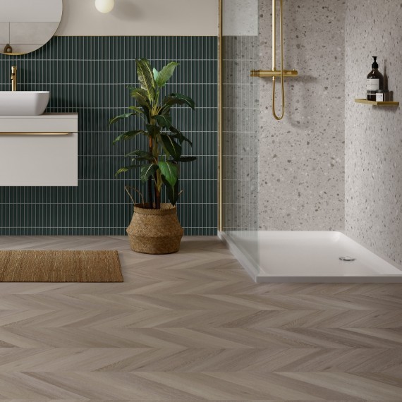 Harmony Grey Oak Chevron