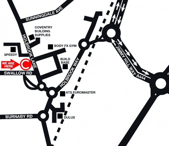 CoventryMapArrow