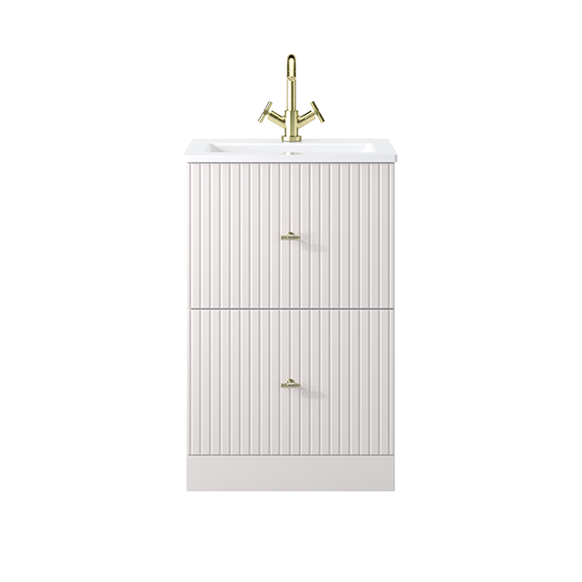 Mainimage 550 Floor Standing Fluted Drawer Chalk 640x640