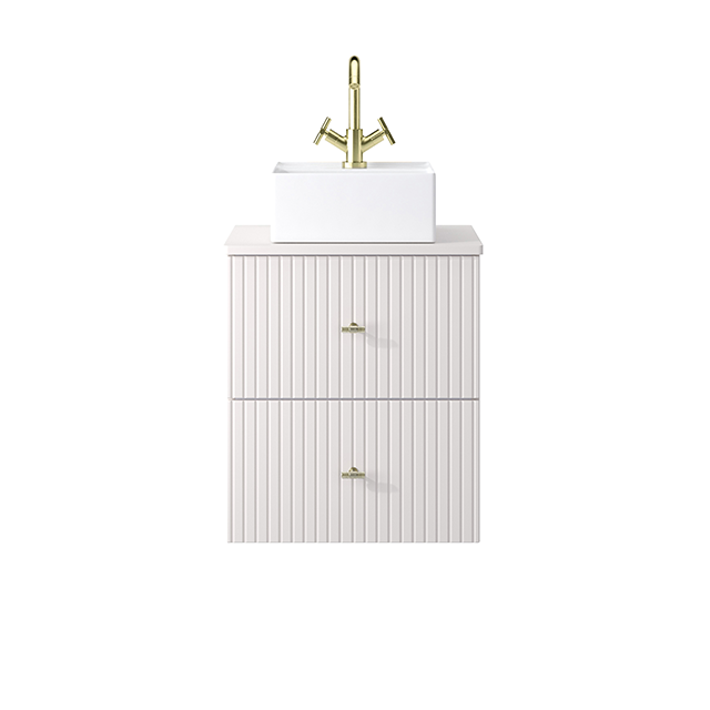 Mainimage 550 Wall Mounted Fluted Ctop Chalk 640x640