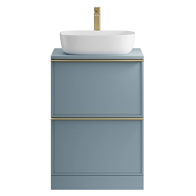 Mainimage550mm Floor Standing Drawer Framed Ctop Dusky Blue 640x640