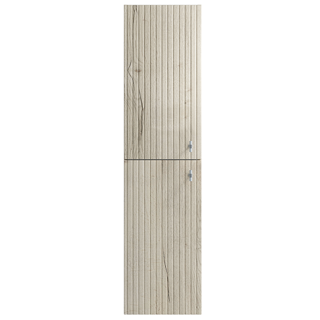 MainimageMounted Tall Cabinet Fluted Ash 640x640