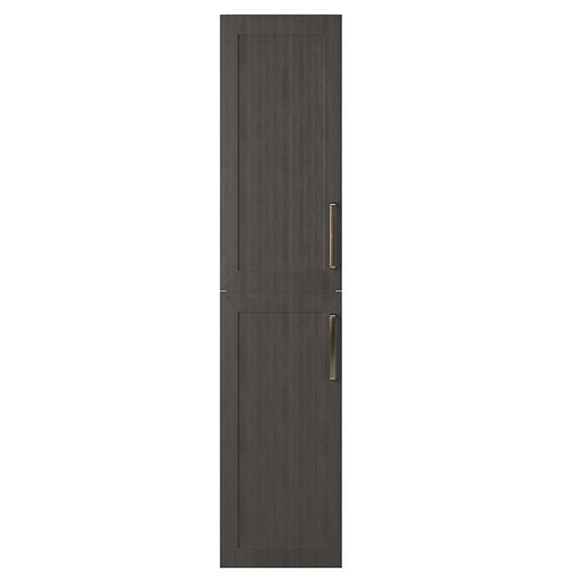 MainimageMounted Tall Cabinet Shaker Dark Oak 640x640