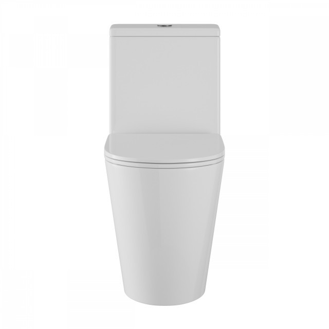 Trivento Compact Open Back Toilet | Clifton Trade Bathrooms