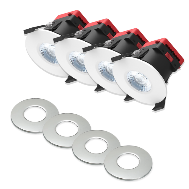 Chrome Dimmable 4 Pack
