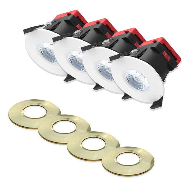 Gold Dimmable 4 Pack