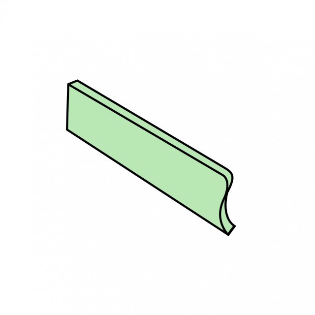 Clifton Plinth Line Drawing Green
