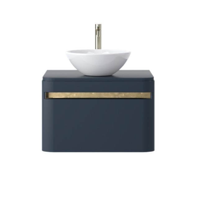 600mm Vanity with Basin – Midnight Blue | Clifton Trade Bathrooms
