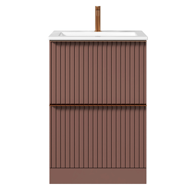 Mainimage550 Floor Standing Fluted Drawer Russet 640x640
