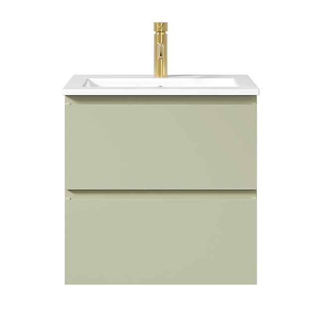 Mainimage550mm Wall Mounted Handleless Sage 640x640