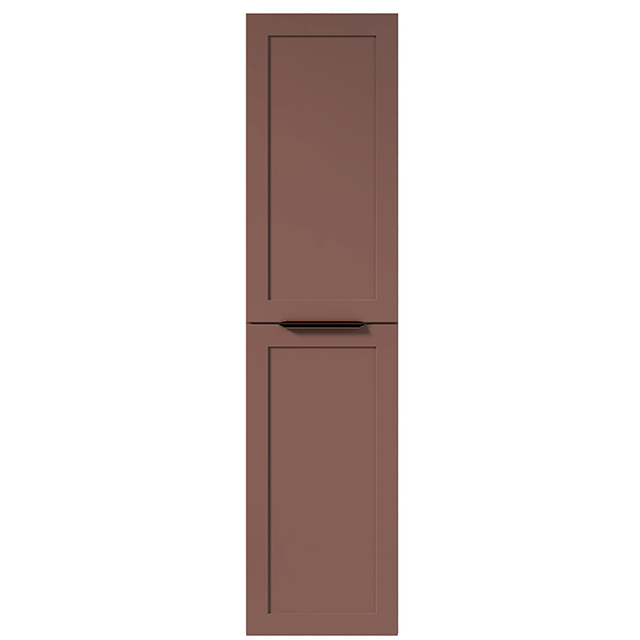MainimageMounted Tall Cabinet Shaker Russet 640x640