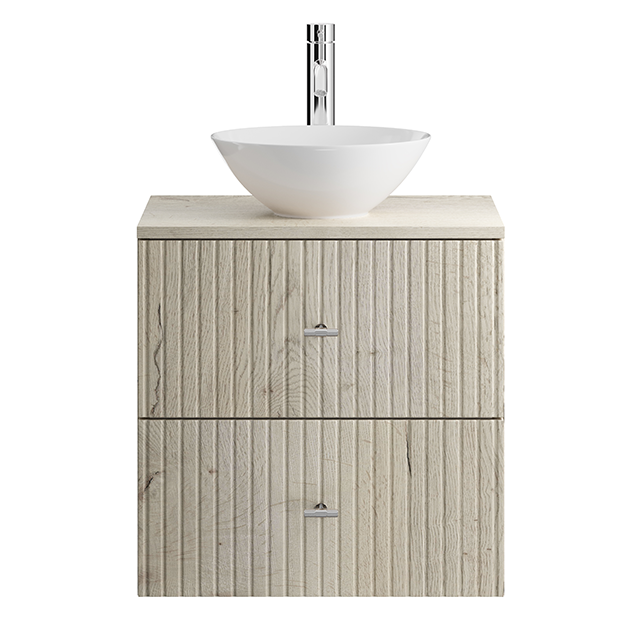 Mainimage550mm Wall Mounted Fluted Countertop Ash 640x640