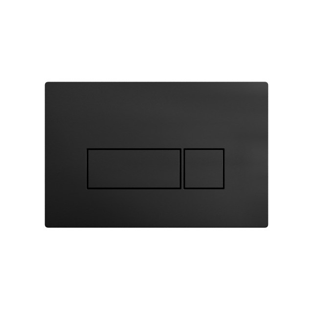 Luxury Flush Plate Black