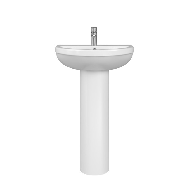 Florence Basin And Pedestal Front 55cm
